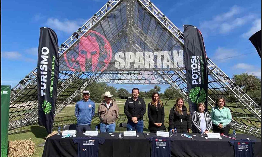 Listo SLP para el 'Spartan' carrera de obstáculos